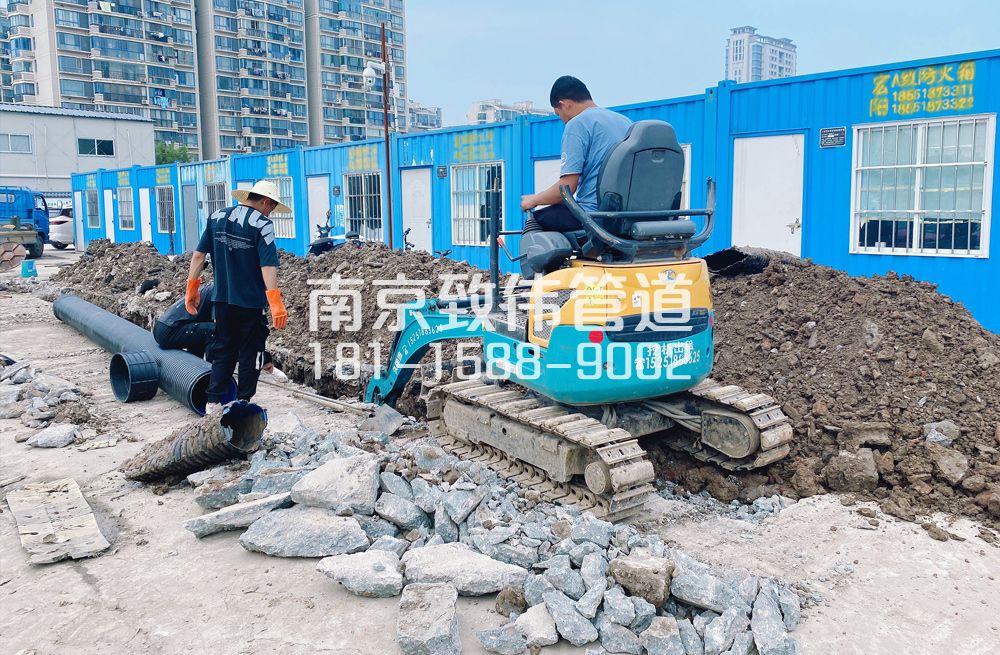 328奉贤开挖置换管道